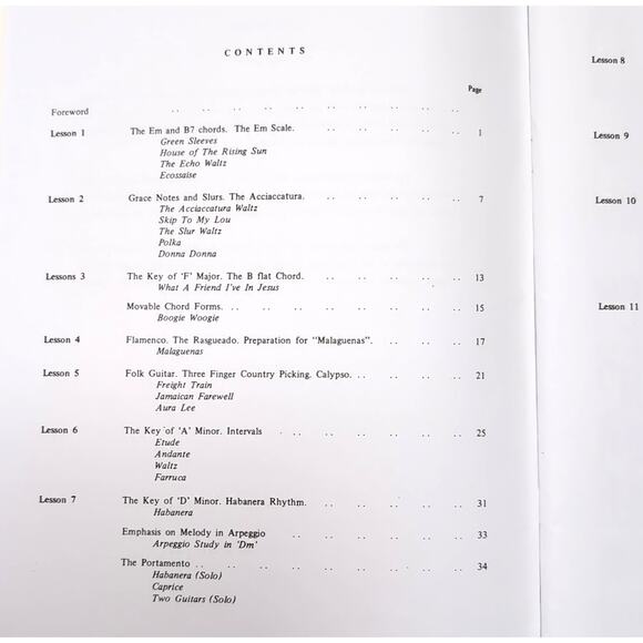 Solo & Accompaniment Guitar Books 1 & 2 by J. Png Vintage 1988 Learn To Play - Picture 11 of 12